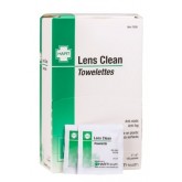 Eyeglass Lens Cleaning Towelettes Dispenser Box - 100 count